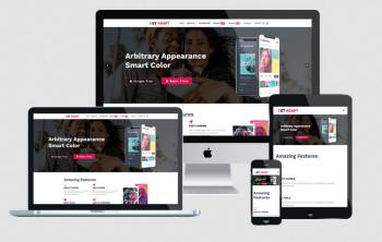 ET Adapt Responsive App joomla template